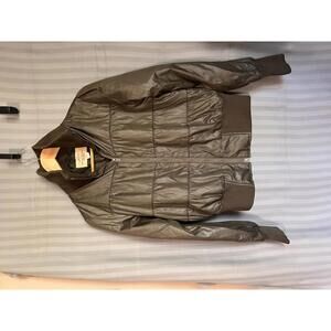 Levi's‎ Brown Quilted Bomber Jacket - XL